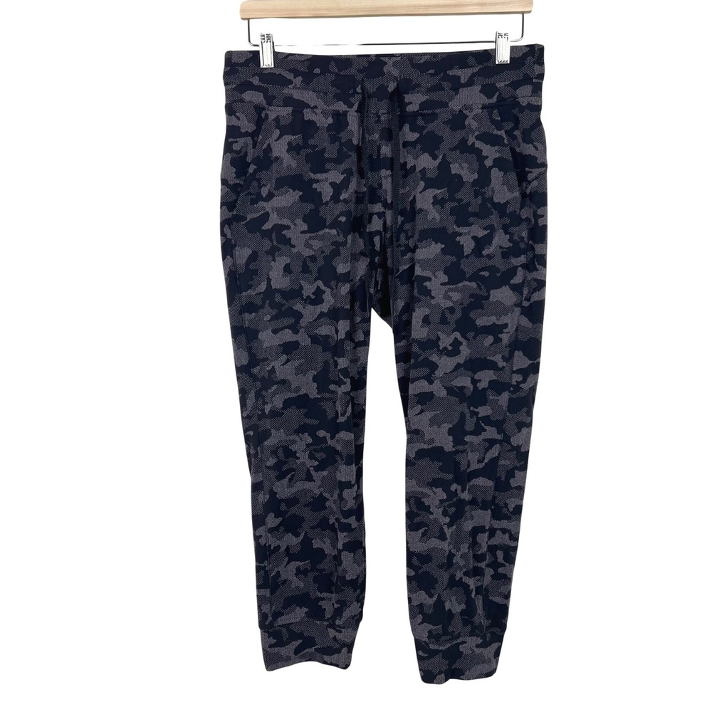 Lululemon Ready to Rulu Jogger Crop 10 Heritage Camo Jacquard Black Lunar Rock